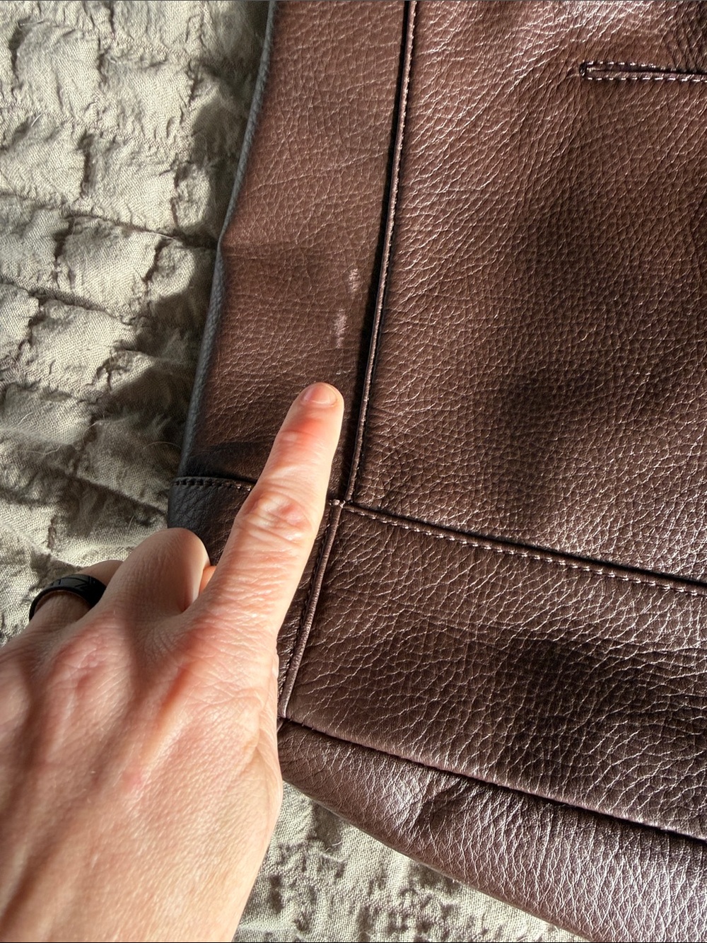 Andersen Revival Lrg Espresso Pebble/Slvr - Picture 8 of 10